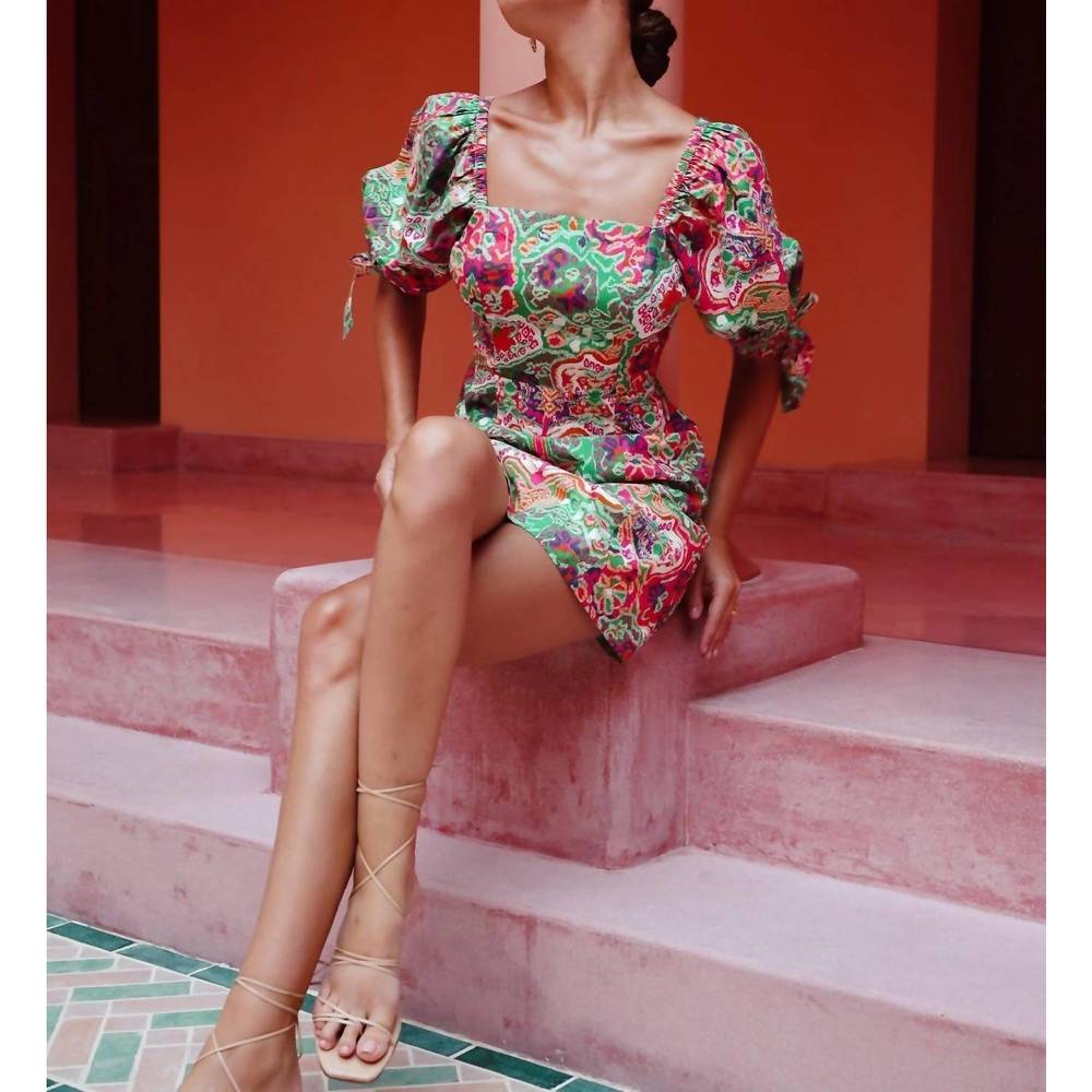 NEW CLEOBELLA nadine mini dress in panama - Picture 3 of 4
